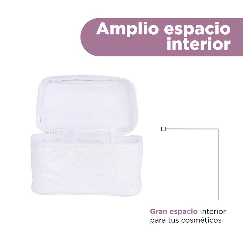 Cosmetiquera-neceser-relieve-corazon-blanco-Miniso-4-28781