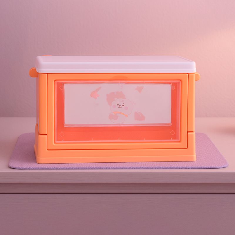 Mini-organizador-de-pl-stico-plegable-con-puerta-lateral-bt21-collection-rj-12cm-x-8-2cm-x-7-3cm-BT21-Baby-2-30084