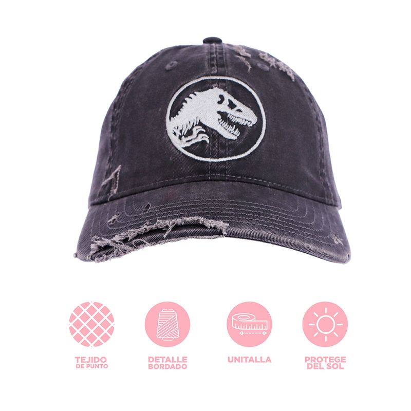 Gorra-de-b-isbol-de-mezclilla-rasgada-de-jurassic-world-Jurassic-World-3-30141