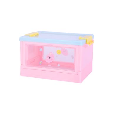 Mini organizador de plástico plegable con puerta lateral bt21 collection cooky 12cm x 8.2cm x 7.3cm - BT21 Baby