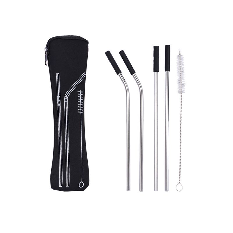 Juego-de-sorbetes-de-acero-inoxidable-de-silicona-negro-serie-miniso-Miniso-1-25512