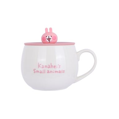 Taza de cerámica con tapa de silicona y decoración kanahei s small animals collection 400 ml -  Kanahei's Small Animals