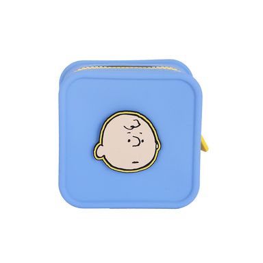Monedero cuadrado silicon snoopy varios personajes -  Snoopy