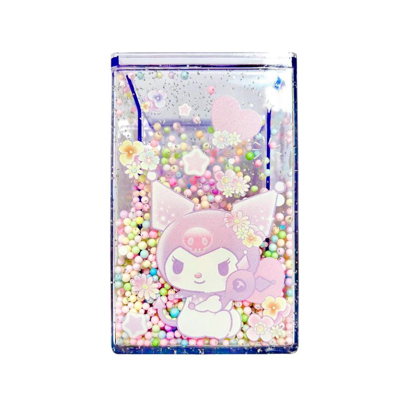 Organizador-de-pl-stico-portal-pices-con-diamantina-en-forma-de-flor-de-kuromi-Sanrio-Flower-Language-1-29864