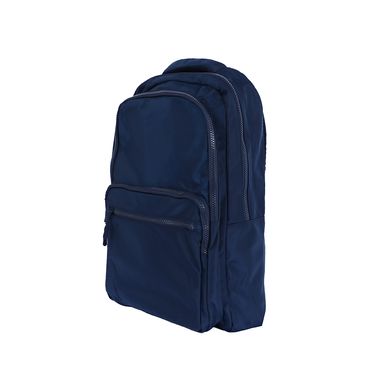 Mochila deportiva grande bolsillos al frente azul -  Miniso
