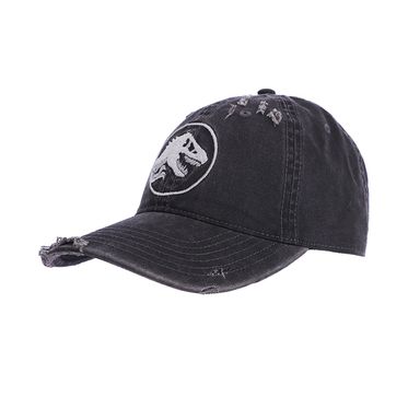 Gorra de béisbol de mezclilla rasgada de jurassic world -  Jurassic World