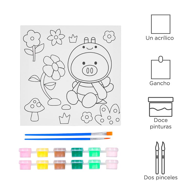 Set-de-pinturas-para-tablero-piggy-Miniso-3-13470