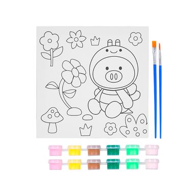 Set de pinturas para tablero piggy -  Miniso