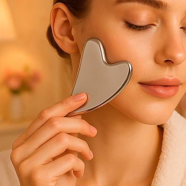 Masajeador corazón de acero inoxidable -  Miniso