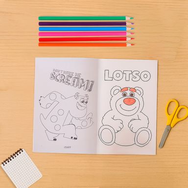 Libro para colorear set serie toy story disney -  Toy Story