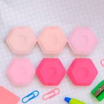 Borrador-hexagonal-rose-pink-pack-de-6-serie-rose-pink-Miniso-2-27039
