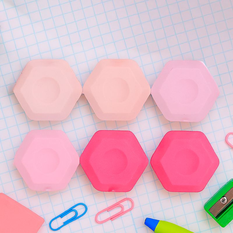 Borrador-hexagonal-rose-pink-pack-de-6-serie-rose-pink-Miniso-2-27039