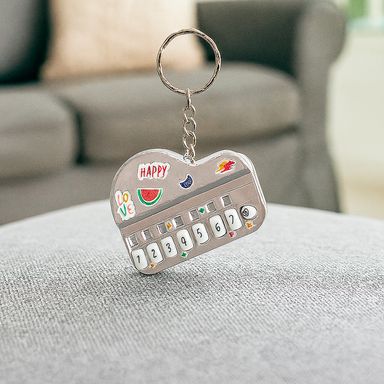 Llavero portátil mini piano metal series mod k208 -  Miniso