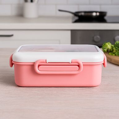 Taper doble capa con 4 hebillas 1500ml (rosa) -  Miniso