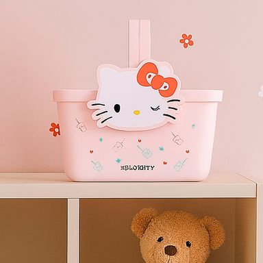 Organizador de plástico de la serie sanrio hello kitty rosa -  Sanrio
