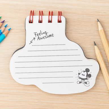 Cuaderno con alambre 80 hojas serie mickey mouse disney -  Disney
