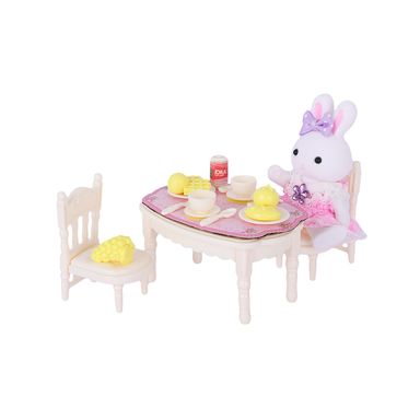 Set para jugar role play series bunny juego de mesa de comedor serie miniso -  Miniso