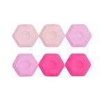 Borrador-hexagonal-rose-pink-pack-de-6-serie-rose-pink-Miniso-1-27039