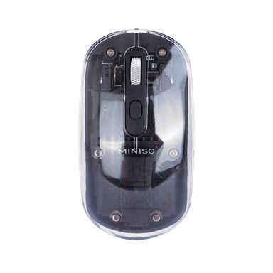 Mouse inalámbrico silencioso recargable ice brick series 2.0 mod lw 12 negro -  Miniso