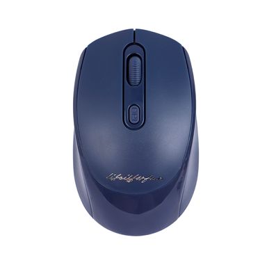 Mouse inalámbrico silencioso recargable life is for fun mod lw13mc azul -  Miniso