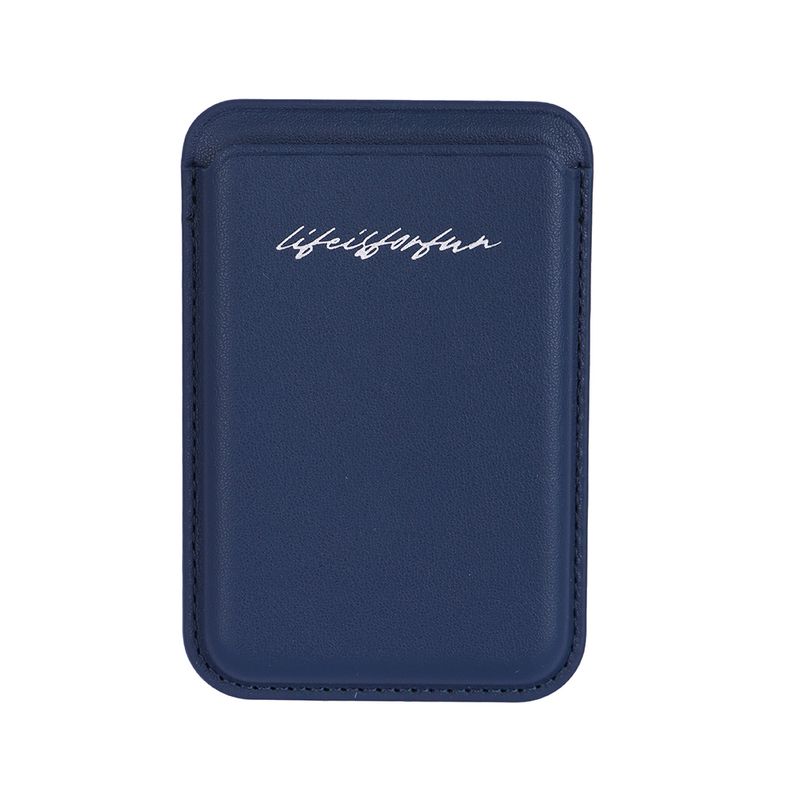 Portatarjetas-magn-tico-para-tel-fono-de-la-serie-life-is-for-fun-azul-Miniso-1-29491