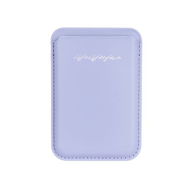 Portatarjetas magnético para teléfono de la serie life is for fun (morado) -  Miniso