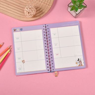 Cuaderno a5 de 72 hojas 6 meses serie mickey mouse disney -  Disney