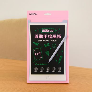 Tableta de dibujo lcd colores modelo h8d miniso -  Miniso