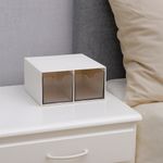 Organizador-de-pl-stico-de-una-sola-capa-serie-gris-grande-gris-claro-Silver-Gray-2-27701