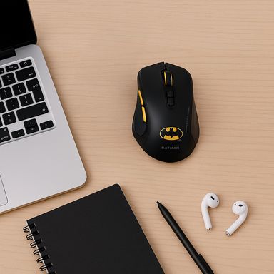 Mouse inalámbrico silencioso de 2,4 g de la serie batman de dc modelo: sw-gm01 -  DC