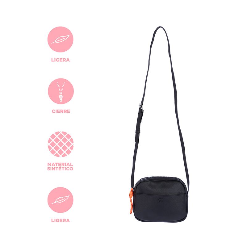 Bolsa-crossbody-lisa-negro-con-asa-naranja-Miniso-3-29542