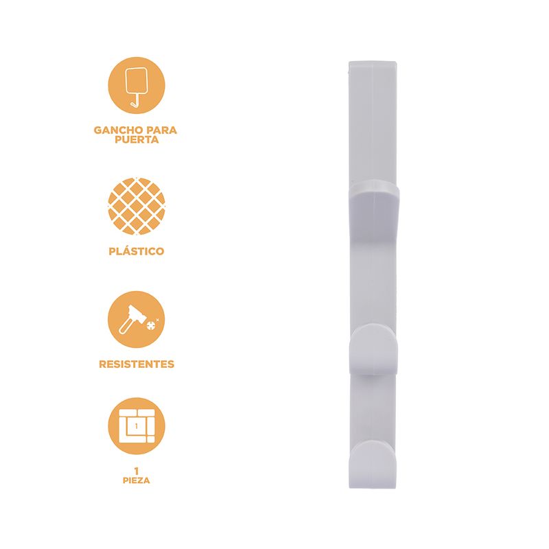Gancho-de-3-cabezas-para-puerta-gris-Miniso-3-29775