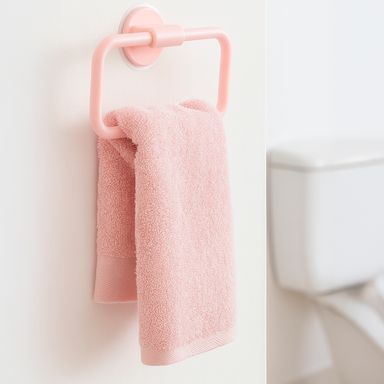 Toallero rectangular (rosa) -  Miniso