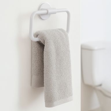 Toallero rectangular (gris) -  Miniso