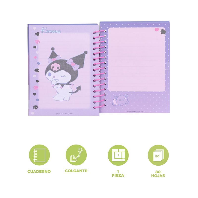 Cuaderno-kuromi-de-80-hojas-con-agujeros-serie-sanrio-Sanrio-3-29821
