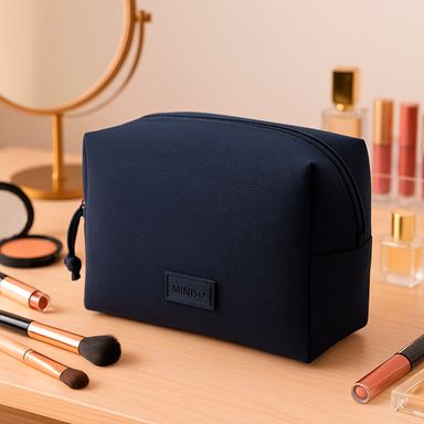 Neceser de estilo neutro (azul marino) -  Miniso