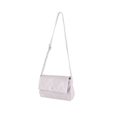 Bolsa crossbody con solapa metalasse color gris -  Miniso