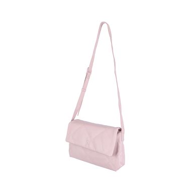 Bolsa crossbody con solapa metalasse color rosa -  Miniso