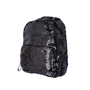 Mochila de moda miniso lentejuela negro -  Miniso