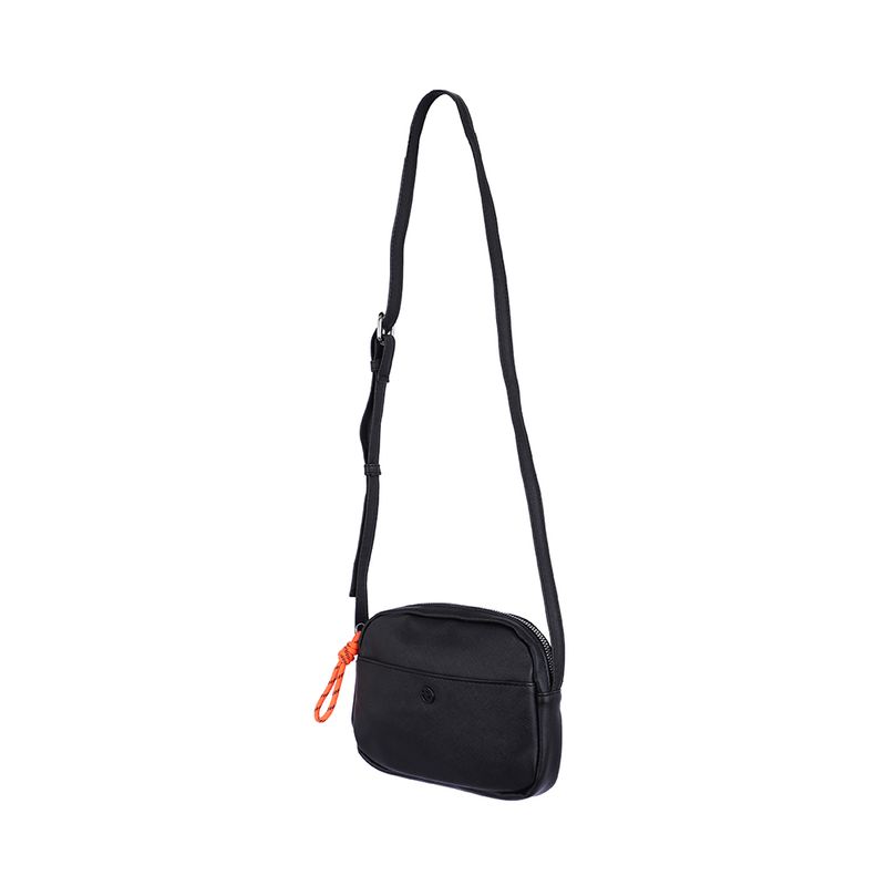 Bolsa-crossbody-lisa-negro-con-asa-naranja-Miniso-1-29542