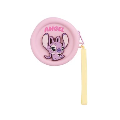 Monedero redondo disney lilo & stitch silicon angel rosa -  Lilo & Stitch