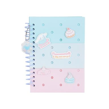 Cuaderno con agujeros cinnamoroll 80 hojas serie sanrio -  Sanrio