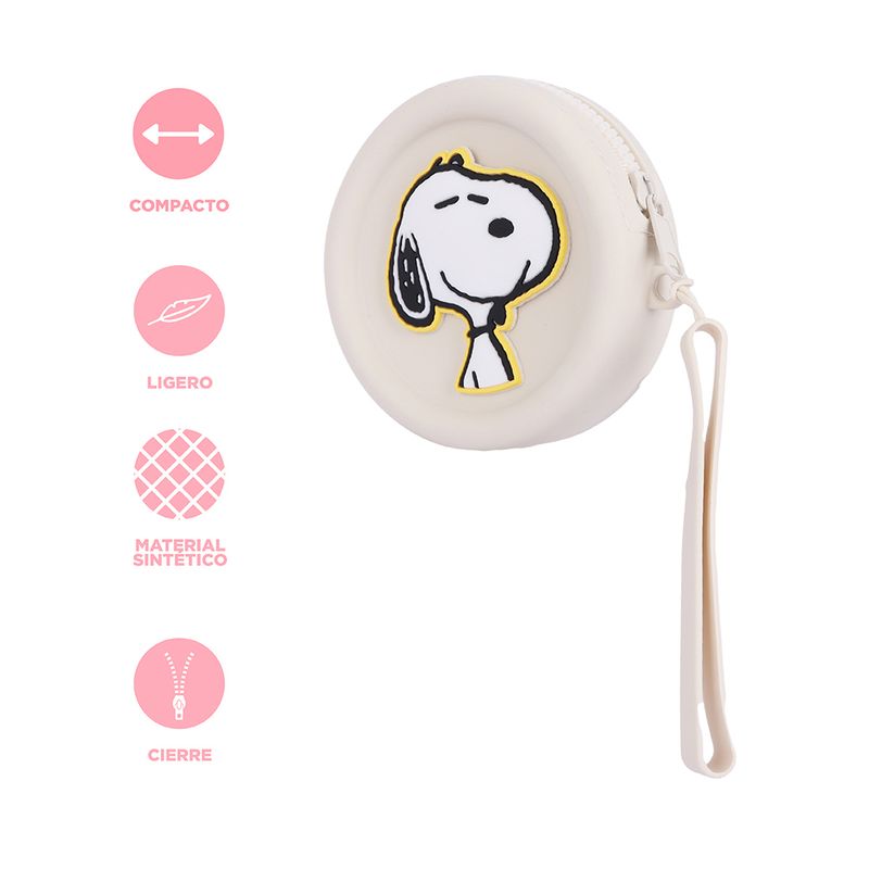 Monedero-redondo-snoopy-silicon-beige-Snoopy-6-29634