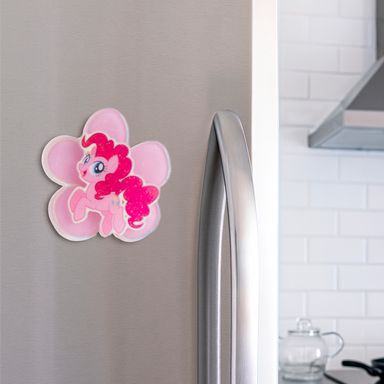 Imán giratorio para refrigerador de la coleccin my little pony pinkie pie -  My Little Pony
