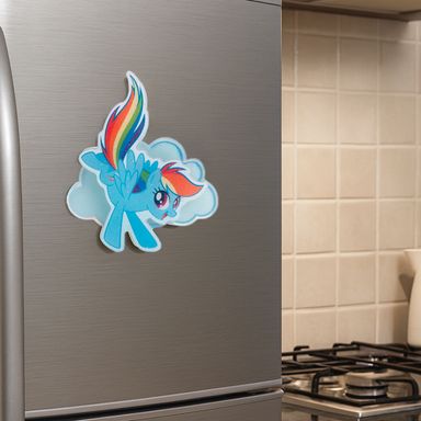 Imán giratorio para refrigerador de la coleccin my little pony rainbow dash -  My Little Pony