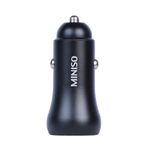 Cargador-de-dos-salidas-para-coche-usb-y-tipo-c-modelo-u18-negro-Miniso-1-8984