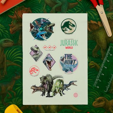 Stickers transfer serie jurassic world -  Jurassic World