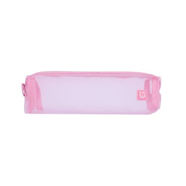 Cosmetiquera pequeña rectangular miniso red rosa -  Miniso