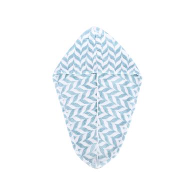 Toalla para el cabello jacquard azul claro -  Miniso