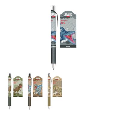 Lapicero de gel surprise box 0,5 mm, negro 4 modelos surtidos serie jurassic world -  Jurassic World